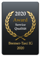 2020 Award  Service Qualität  Bremer-Taxi IG 2020 Bremer-Taxi IG 2020